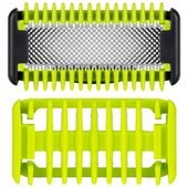 OSTRZE PHILIPS ONEBLADE DO GOLENIA CIAŁA NÓŻ DO MASZYNKI GOLARKI + NASADK