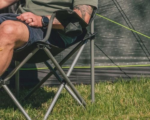 Outwell Catamarca Folding Chair, Black | Outwell na Arena.pl