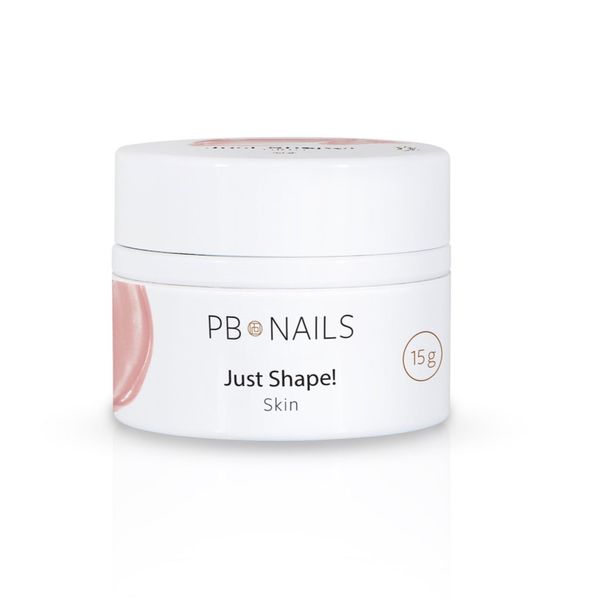 PB NAILS Żel budujący Just Shape! - Skin - 15g - MAŁY zdjęcie 2