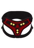 strap on harness deluxe red