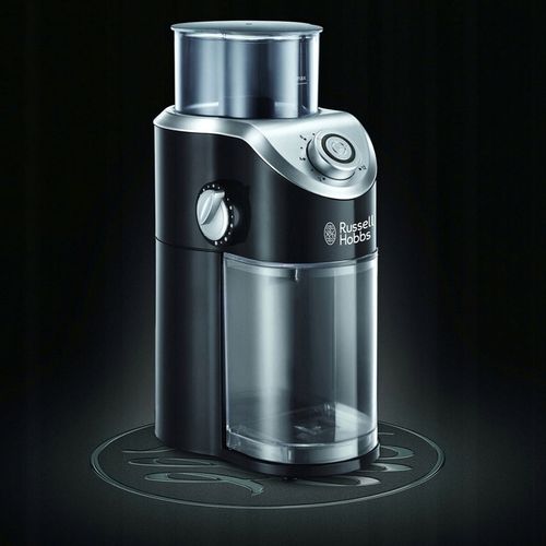 MŁYNEK DO KAWY ŻARNOWY ELEKTRYCZNY RUSSELL HOBBS CZARNY MOC 140 W MOCNY na Arena.pl