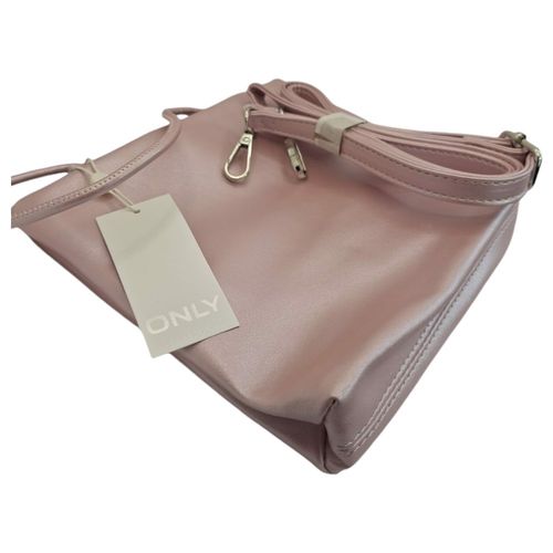 Torebka na ramię i z uchwytem 18x20cm perłowy róż na Arena.pl