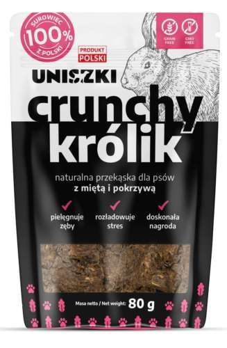Crunchy królik 80 gram na Arena.pl