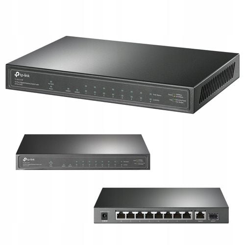 TP-Link TL-SG1210P Switch 9x1Gbit 8xPoE+ 1xSFP na Arena.pl