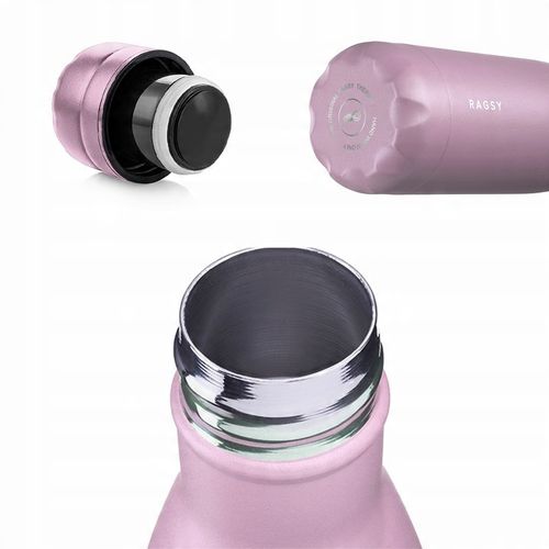 Butelka Termiczna Original 500 ml BPA FREE 12/24H - Pinky/ Różowa na Arena.pl