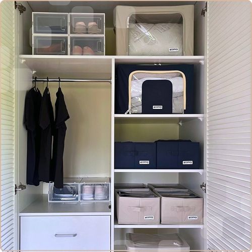 2x organizer pudełko na ubrania spodnie do szuflady garderoby szaf na Arena.pl