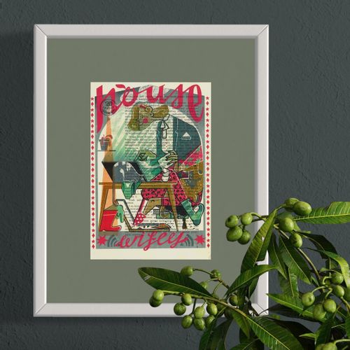 House Wifey - 17x24 cm na Arena.pl