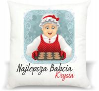 foto PODUSZKA PREZENT na święta dla Babci Dziadka