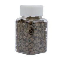 500x Allepaznokcie Mikroringi Z Silikonem Do Przedłużania Włosów 6mm Nr 7