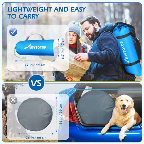 Składany Automatyczny Namiot Plażowy Turystyczny Z Filtrem UV na Arena.pl