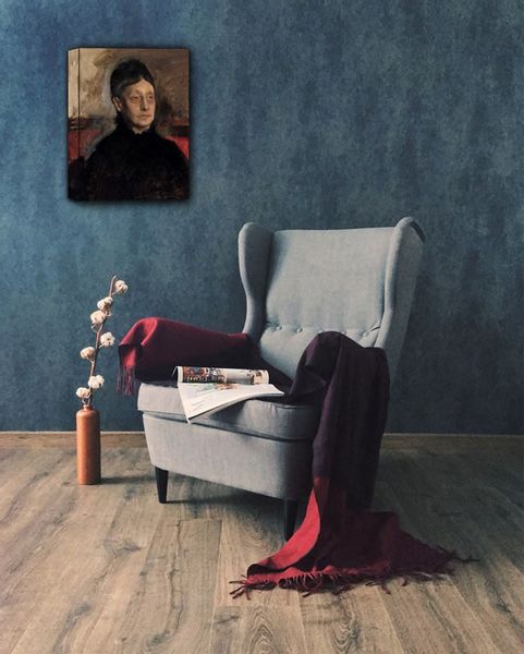 Stefanina Primicile Carafa, Edgar Degas - obraz na płótnie 40x50 cm zdjęcie 2