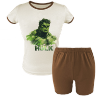 Krótka Piżama dziecięca Incredible Hulk