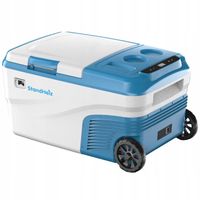 LODÓWKA TURYSTYCZNA 23L KOMPRESOROWA 12/24V DUŻA BIAŁA MROZI STANDHEIZ