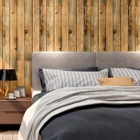 Tapeta Samoprzylepna Winylowa Okleina Imitacja Deski Drewno Styl BOHO 5m