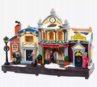 ŚWIĄTECZNE MIASTECZKO CHRISTMAS VILLAGE LED RUCH DZWIĘK