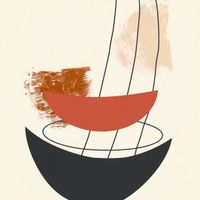 Plakat 80x80cm Wiatr w Żaglu