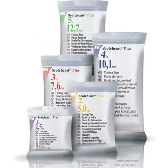Scotchcast 3M LEKKI GIPS SYNTETYCZNY 10,1cm x 3,6m zdjęcie 2