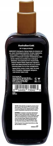 Australian Gold SPF15 Spray Gel Z Bronzer 100ml na Arena.pl