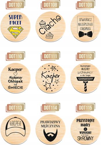 OTWIERACZ do piwa DREWNIANY personalizacja TWÓJ NAPIS PIWI DZWONI MUSZĘ IŚĆ na Arena.pl