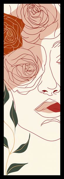 Plakat 30,5x91,5cm Beż i Twarz zdjęcie 2