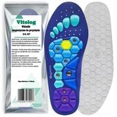 Wkładki magnetyczne akupresurowe do butów na ból bolące stopy z magnesami