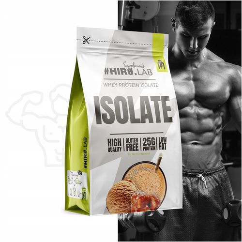Izolat Białka BIAŁKO 700 g wpi Whey Protein Isolate Słony Karmel HIRO na Arena.pl