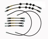 Ford Mondeo MK4 - Zestaw Przewodów Hamulcowych Teflonowych W Oplocie