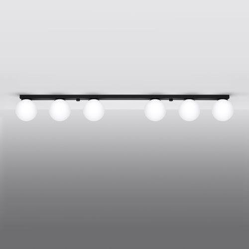 Plafon YOLI 6 czarny na Arena.pl