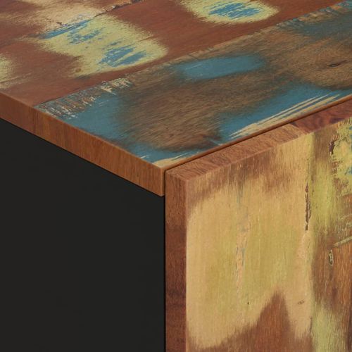 Szafka z 2 drzwiczek, 90x33x75 cm, lite drewno z odzysku na Arena.pl