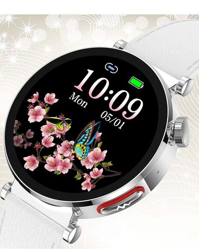 SMARTWATCH ZEGAREK DAMSKI POMIAR CUKRU EKG HRV PPG CIŚNIENIE SZKŁO MENU PL na Arena.pl