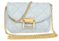 POPIELATA TOREBKA NA ŁAŃCUSZKU ZŁOTYM MAŁA