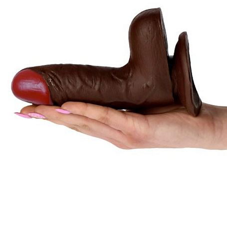 Wibrator z przyssawką brown na Arena.pl