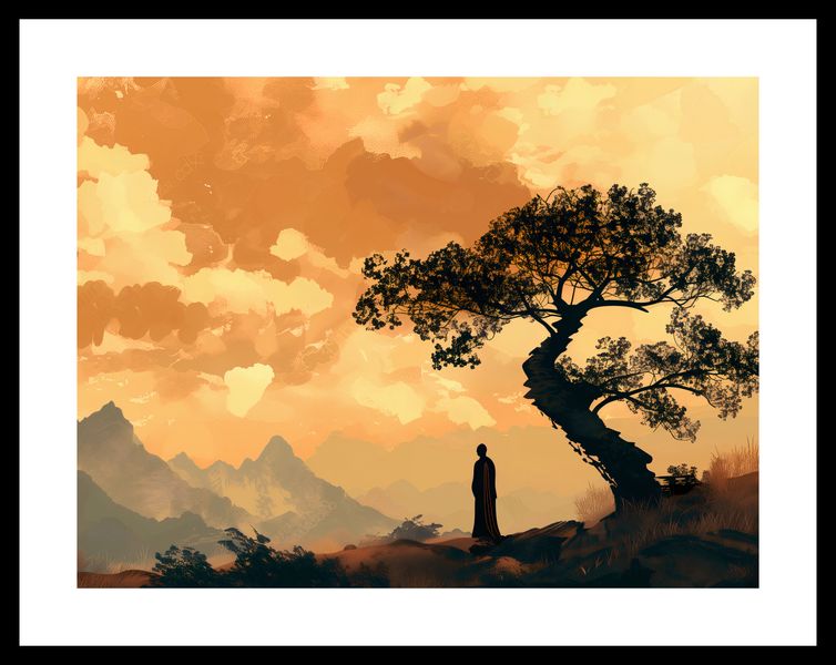 Plakat 40x30cm Zen zdjęcie 3