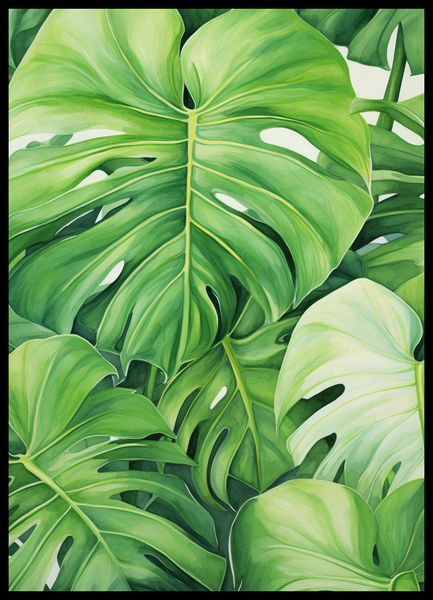 Plakat 50x70cm Tajemnice Liści zdjęcie 2