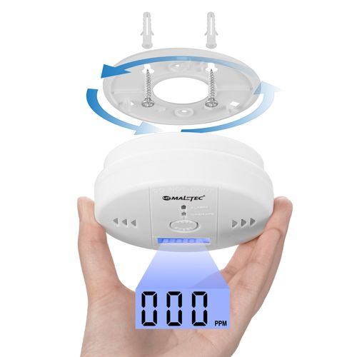 Czujnik Czadu Tlenku Węgla Certyfikowany SafeSensor1000 na Arena.pl