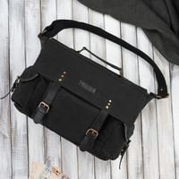 torba męska na laptopa czarna a4 na ramię do ręki paolo peruzzi e-01-bl