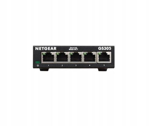 Switch Netgear GS305-300PES 5p Unmanaged Gigabit na Arena.pl