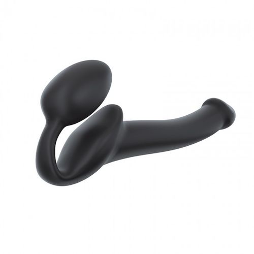 Strap-On-Me Silicone Bendable Strap-On Black S na Arena.pl