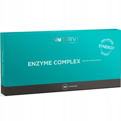 NUTRIVI Enzyme Complex bromelina papaina enzymy roślinne 60 kaps. na Arena.pl