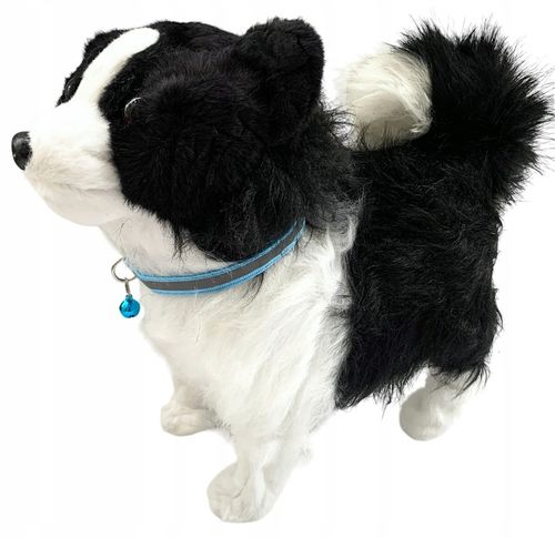 Interaktywny piesek na smyczy chodzi szczeka pies na Arena.pl