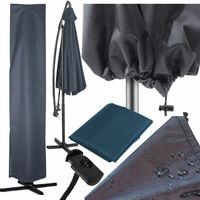 POKROWIEC NA PARASOL OGRODOWY DUŻY 3M 3,5M UNIWERSALNY PLANDEKA ŚCIĄGACZ