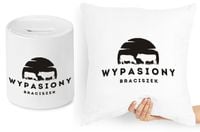 Dla Brata Zestaw Poduszka + Skarbonka Prezent Z Nadrukiem Ze Zdjęciem