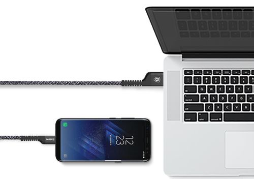 Kabel USB Type-C Baseus Anti-break 2A 150cm czarny na Arena.pl