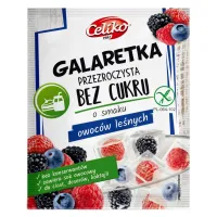 Galaretka owoce leśne bez cukru bezglutenowa 14g