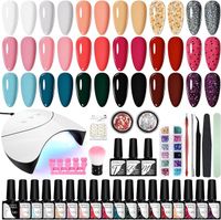 VANREESA zestaw lampa do paznokci lakier 18 szt. akcesoria