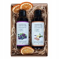 Zestaw na prezent olejki nawilżające aromatyczne pielęgnacja skóry 150 ml
