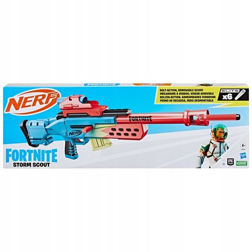 NERF FORTNITE PISTOLET SNAJPERKA STORM SCOUT SNAJPERKa F8346 + 6 Strzałek na Arena.pl