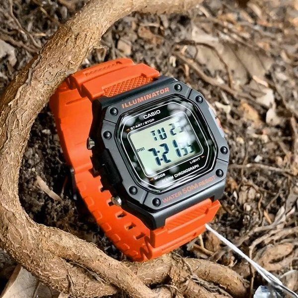 ZEGAREK MĘSKI CASIO W-218H-4B2 + BOX zdjęcie 4