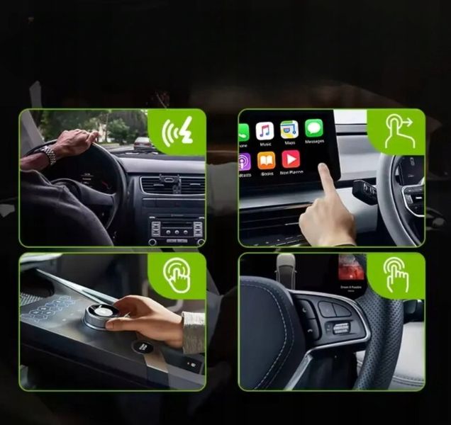 AI&JL BEZPRZEWODOWY ADAPTER SAMOCHODOWY USB DO ANDROID AUTO APPLE zdjęcie 3