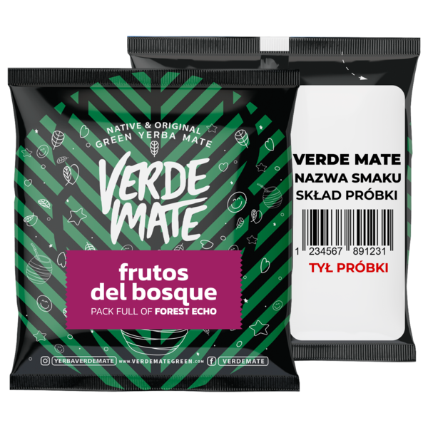 Verde Mate Green Frutos del Bosque 50 g zdjęcie 4